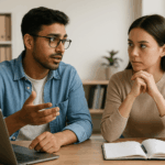 Curso de Interacción con Clientes. La Escucha Activa: Profesional atendiendo a un cliente con actitud empática y atenta.