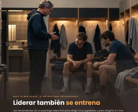 Portada del método «Liderar también se entrena»