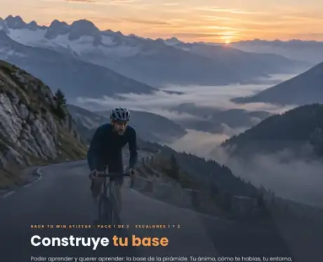 Back to Win Atletas · Construye tu base
